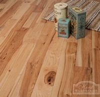 5" x 3/4" Hickory Character Prefinished Solid Natural Hardwood Flooring Specials at Wholesale Prices